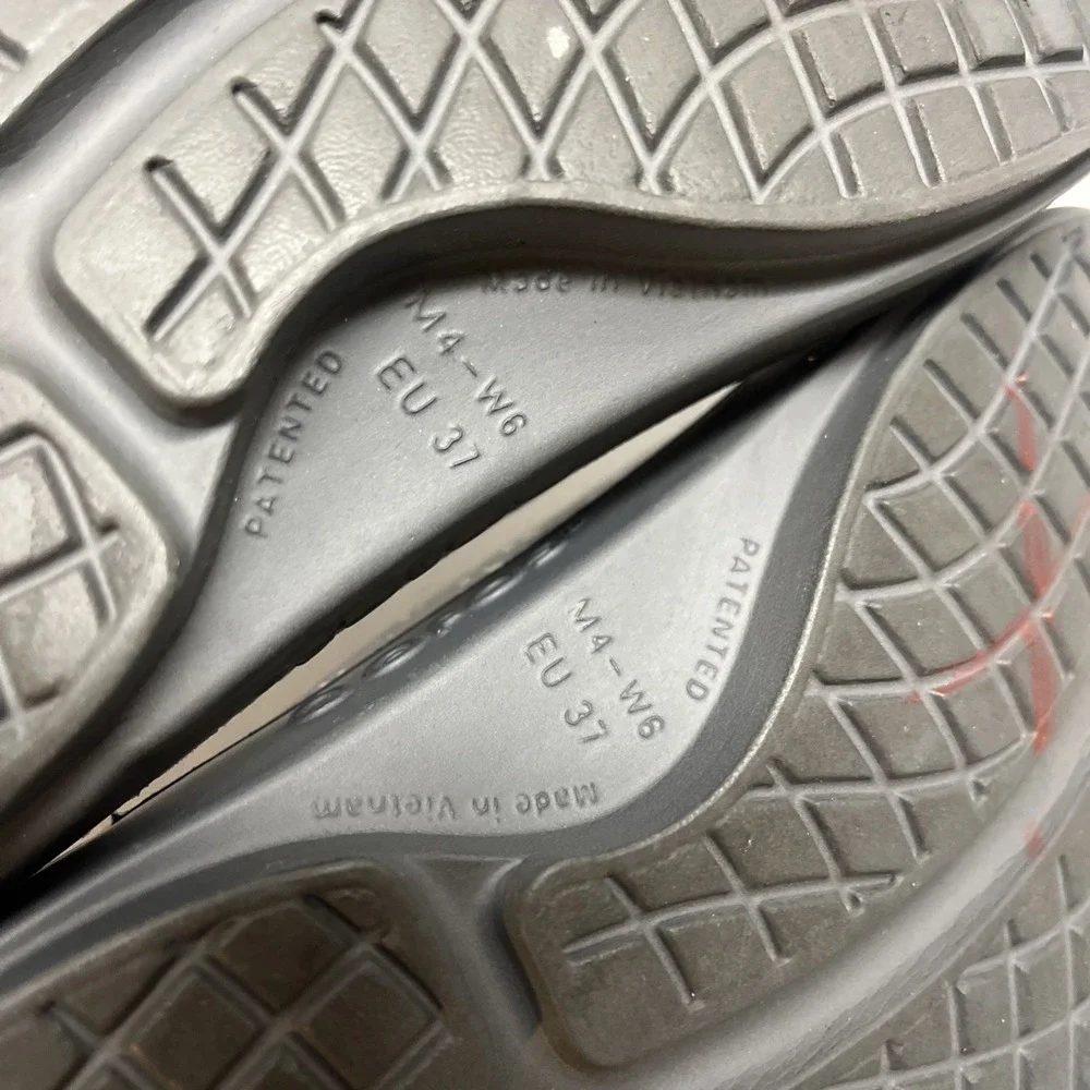 Oofos Ooahh Slide Sandal Luxe Prosecco Pop Gray Limited Edition M4/W6 Unisex